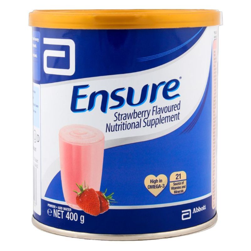Ensure Nutritional Supplement Powder Strawberry Flavor = 400g