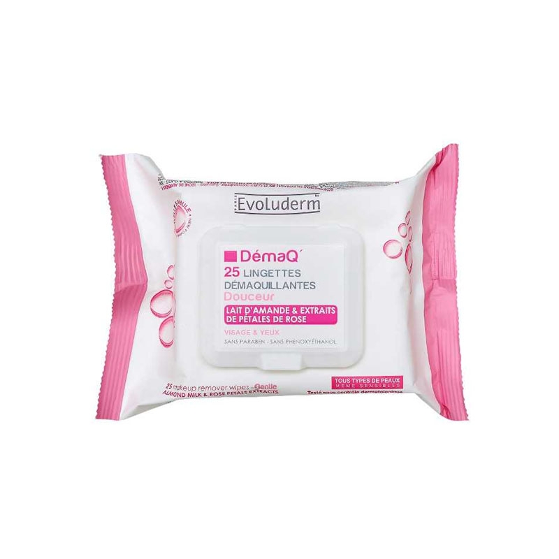 Make Up Remover Wipes All Skin Types 25pcs