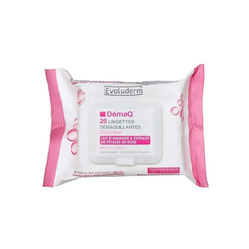 Make Up Remover Wipes All Skin Types 25pcs