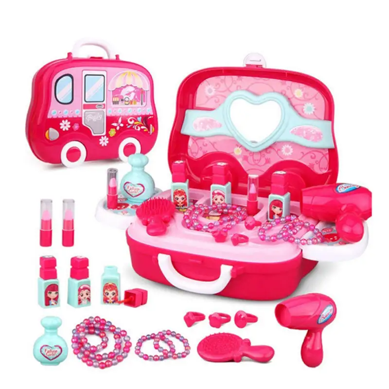 Beauty Pretend Play Set Briefcase - Pink