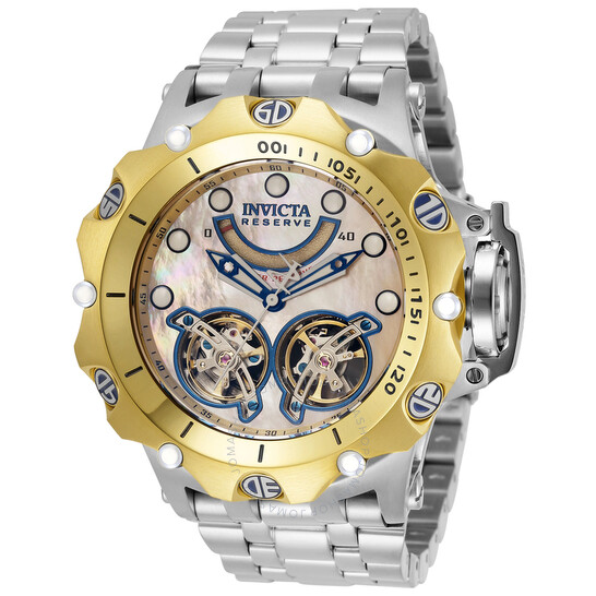 Invicta Reserve Automatic Mother of Pearl Dial Men's Watch