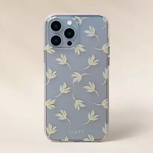 Uniq Coehl iPhone 13 Pro Max Fleur Phone Case – Sky Blue