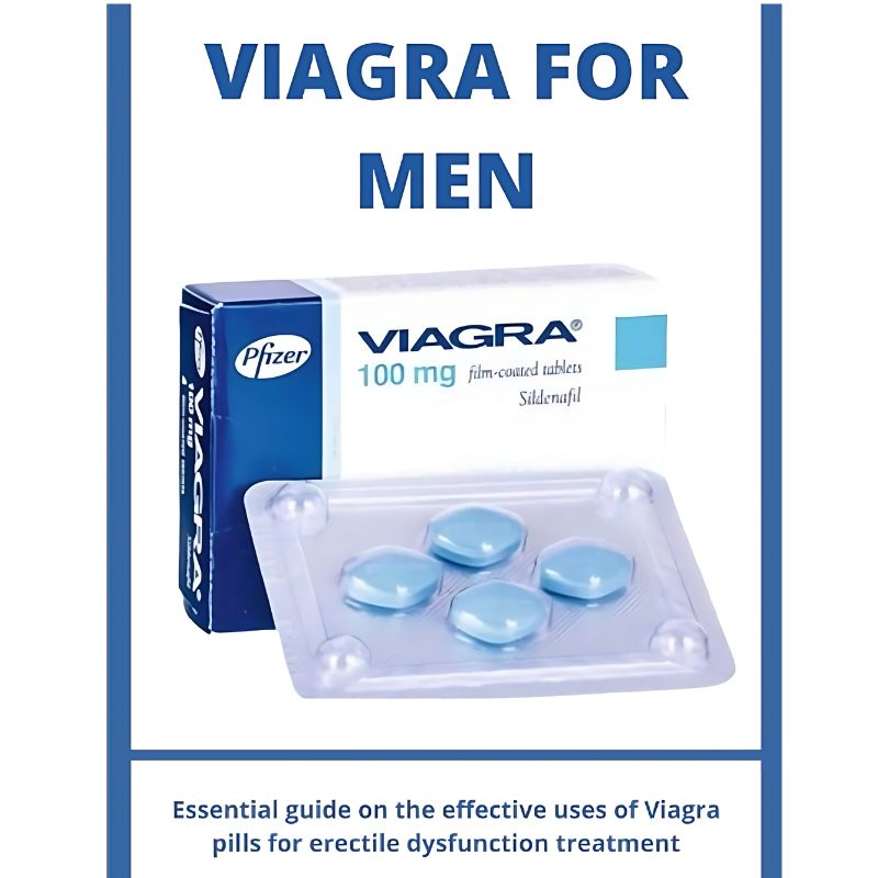 Pfizer Viagra 100mg - 4 Tablets Sildenafil