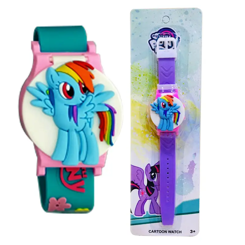 My Little Pony Cartoon Wrist Watch For Girls - Pink