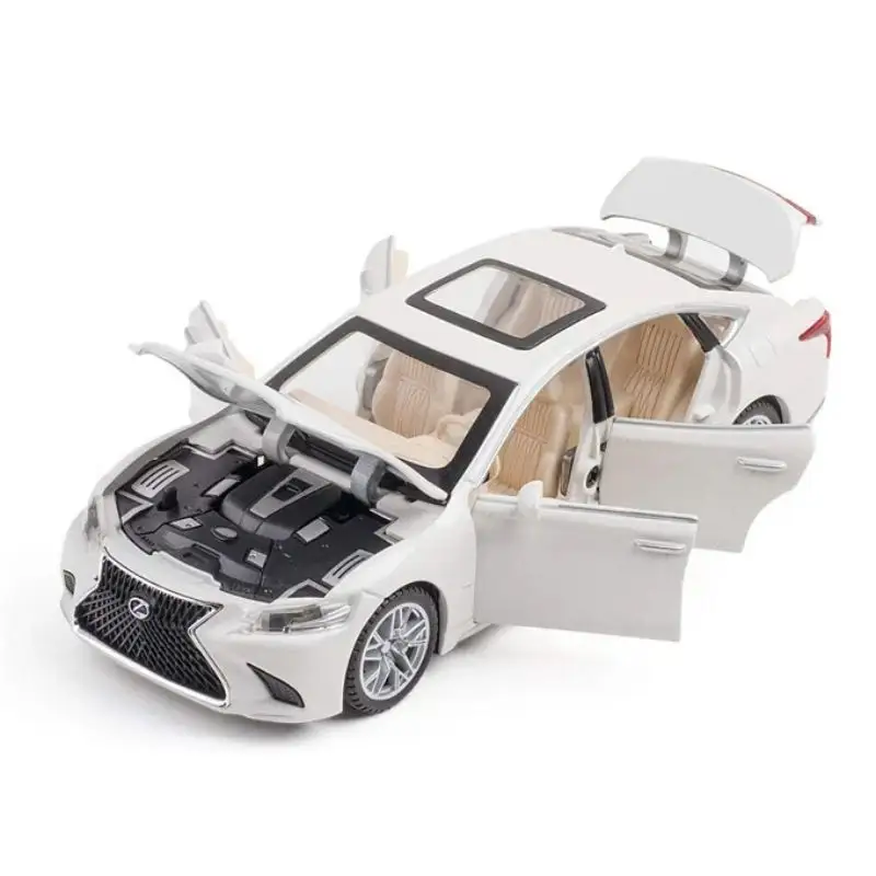 Lexus Die Cast Car Model 4 Door Open With Trunk &amp; Bonult - 1:32 Scale – Toys For Boys