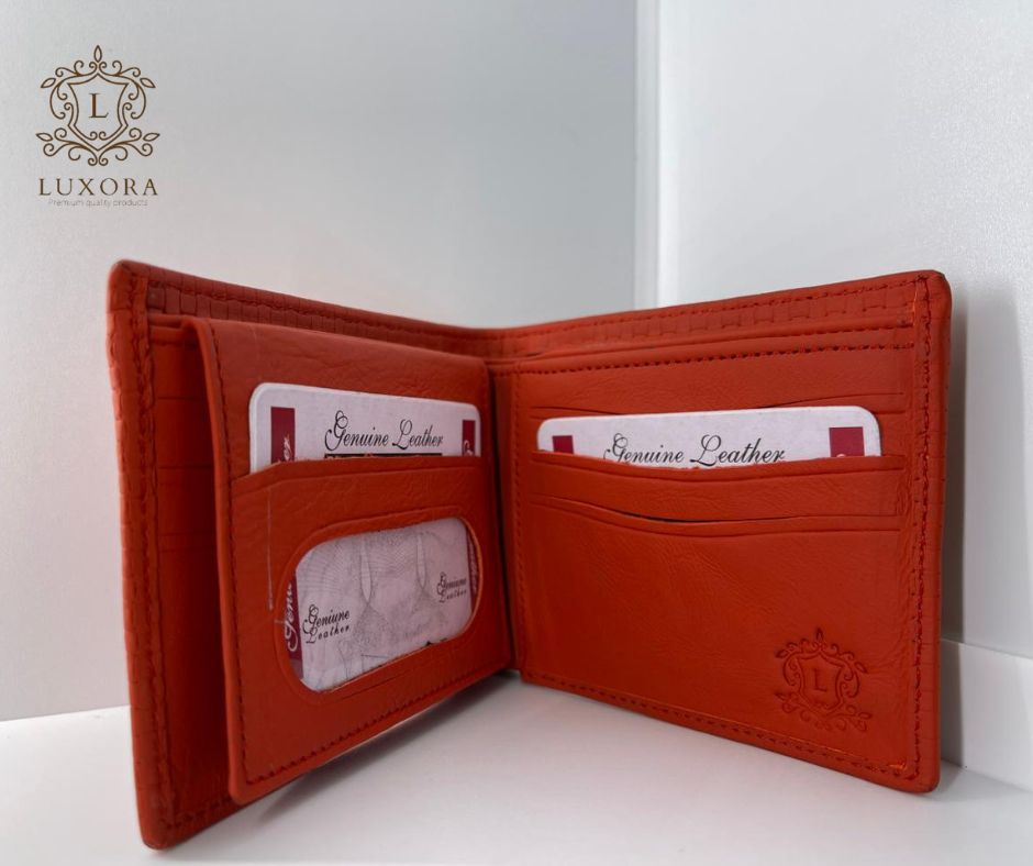 Luxora Leather Chatai Style Pure cow leather wallet for men