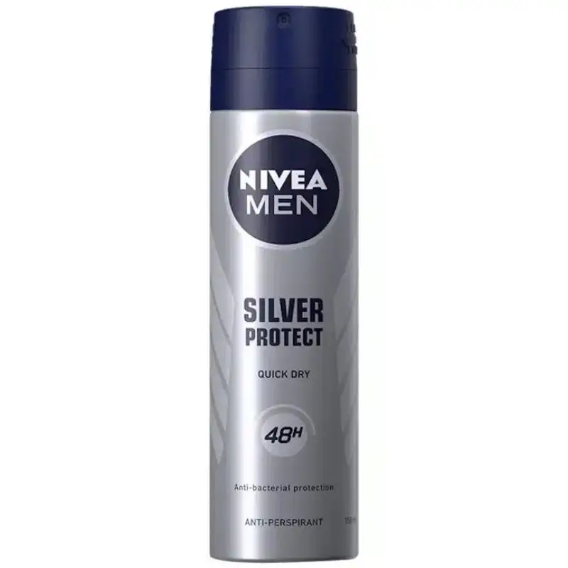 Nivea Men Silver Protect Body Spay 48H 150ML