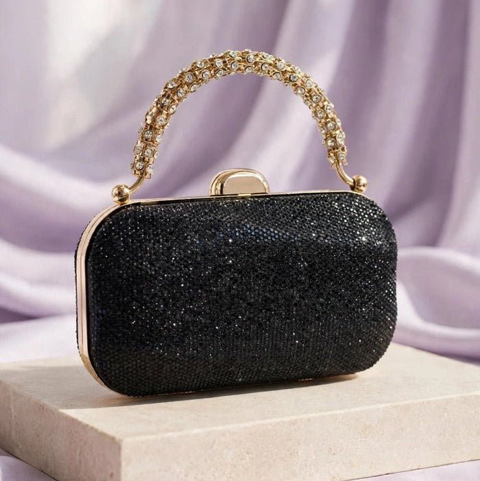 Milli Legacy Crystal Embellished Evening Clutch Bag