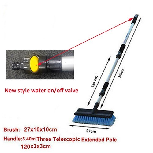 HISTAR - TELESCOPIC SOLAR PANEL CLEANING BRUSH