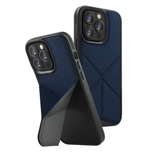 Uniq Transforma Phone Case MagClick/MagSafe Compatible for iPhone 14 Pro – Electric (Blue)