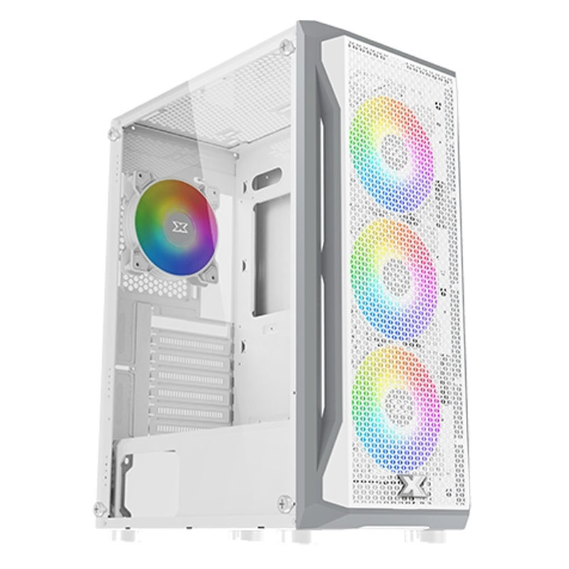 Xigmatek Gaming X Arctic Tempered Glass ARGB Mid Tower Chassis