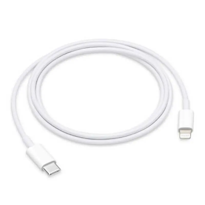 Apple 20W USB-C 3 Pin Charger + Apple USB-C to Lightning Cable (1 m) (Combo Deals)