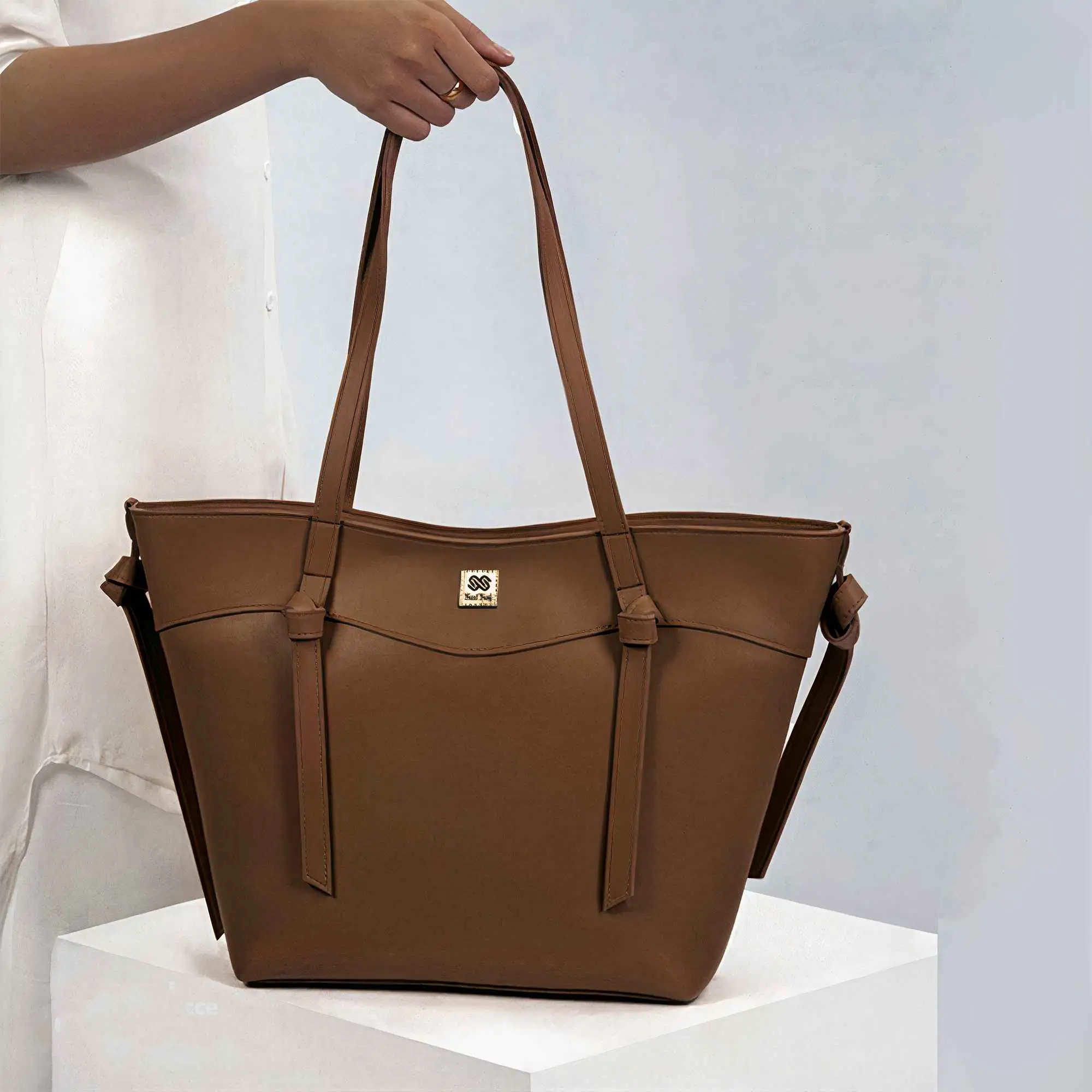 Safsaj Ava tote Brown