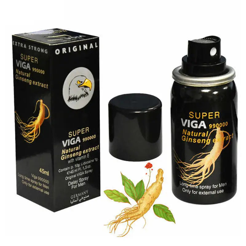 Super Viga 990000 Natural Ginseng Extract Long Time Spray For Men (45 ml)