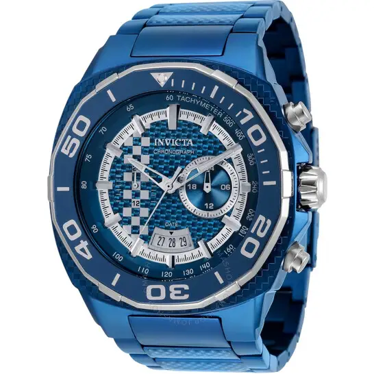 Invicta Speedway Quartz Blue Dial Men's Watch