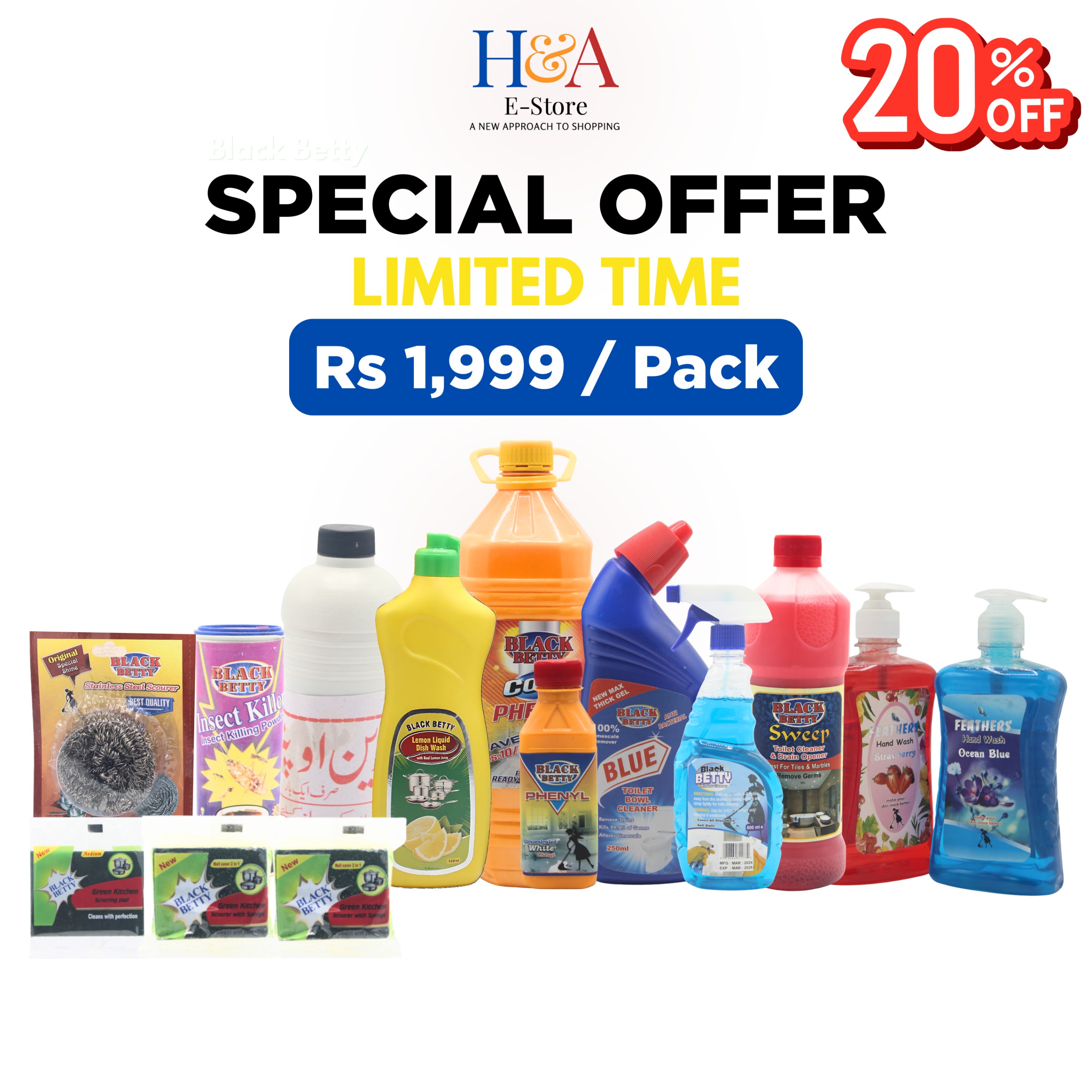 Special Offer – Budget-Friendly Cleaning Products Bundle for Complete Home Hygiene | Limited Time Discount