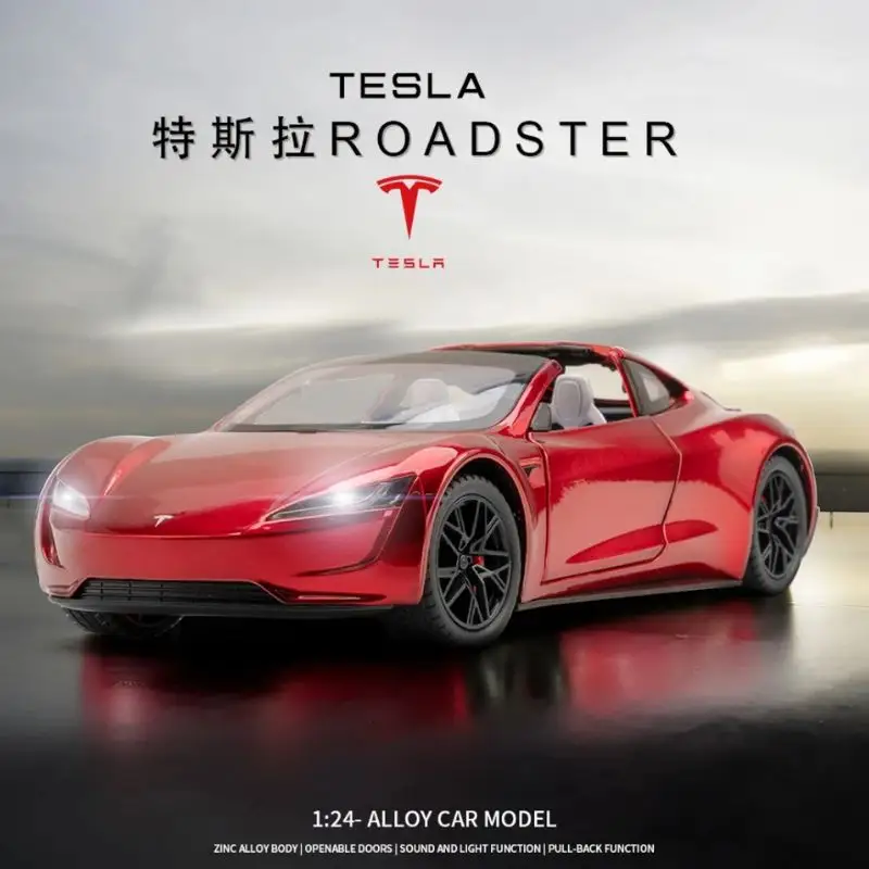 Tesla Roadstar Diecast Model 1/24