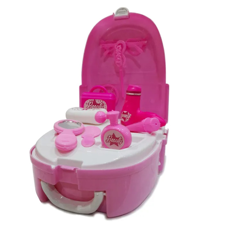 Fairy Princess Dresser Backpack for Kids - 17 Pieces Set - Beauty Play House