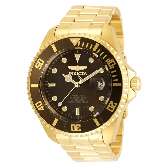 Invicta Pro Diver Automatic Brown Dial Men's Watch