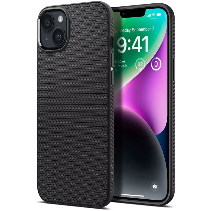 Spigen Apple iPhone 14 Liquid Air Case Matte Black