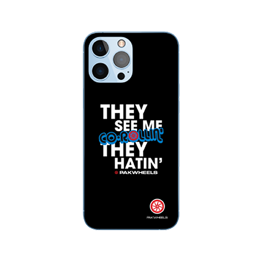 Customized Mobile Case for Apple iPhones (Co-Rollin-black Design - PW)