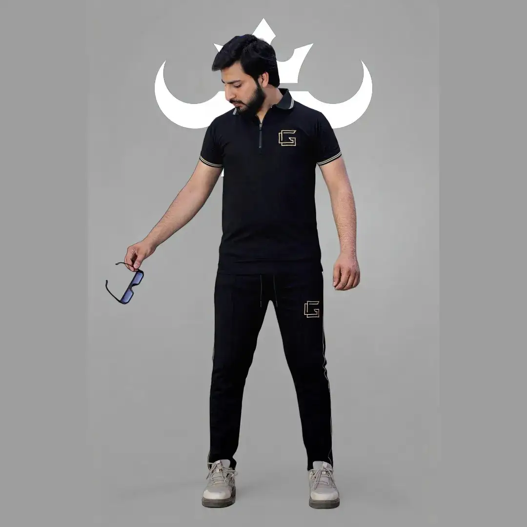 Gentelmen Golden Edition Tracksuit-Black