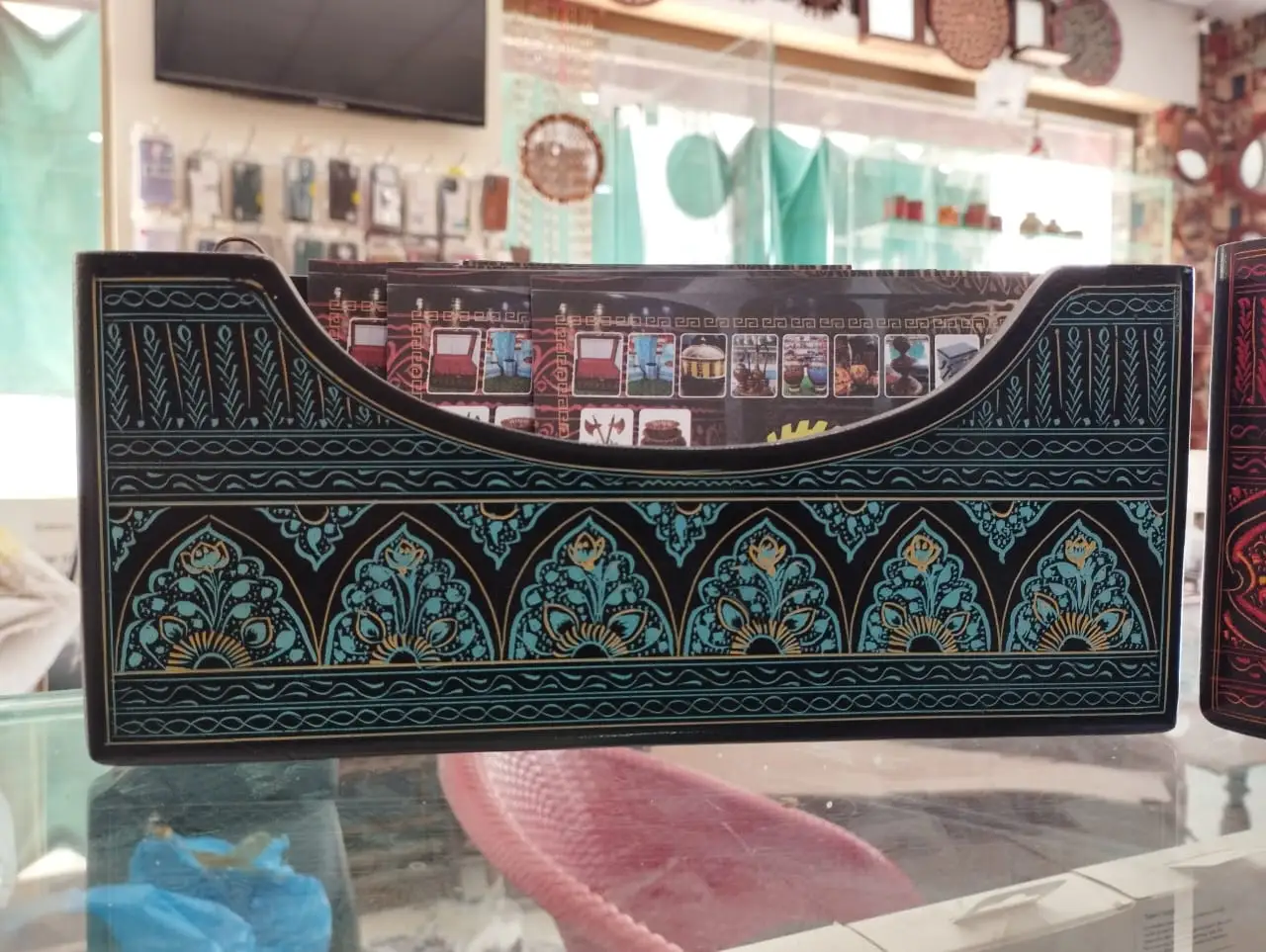 Wall Hanging wooden Naqshi box