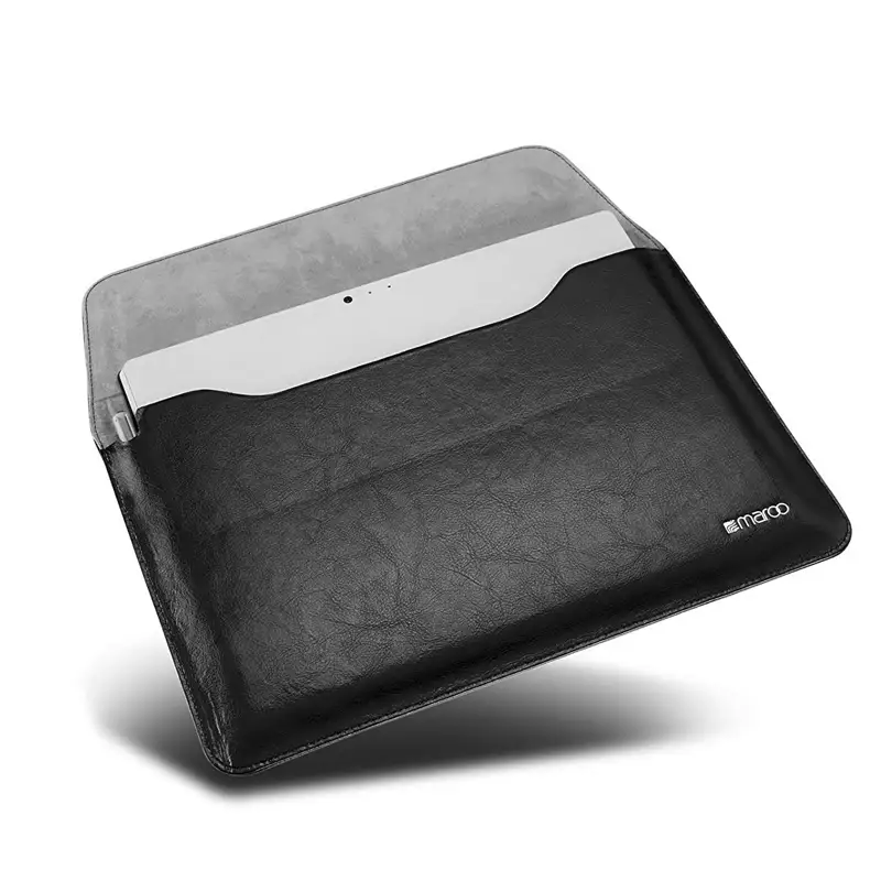 Maroo Premium Leather Magnetic Case Black