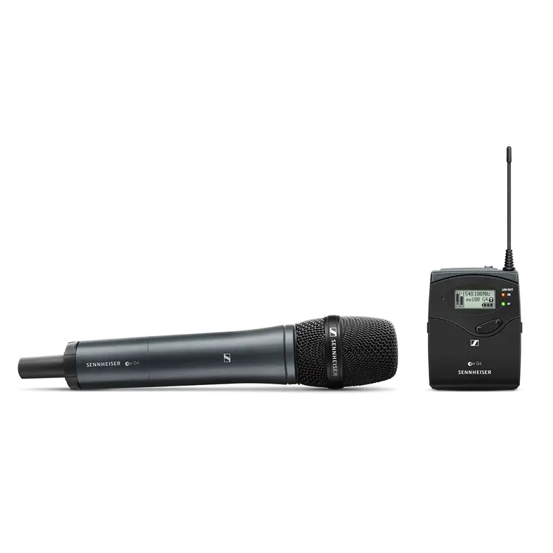 Sennheiser EW 135P G4 handheld microphone, with 1 EK 100 Portable receiver
