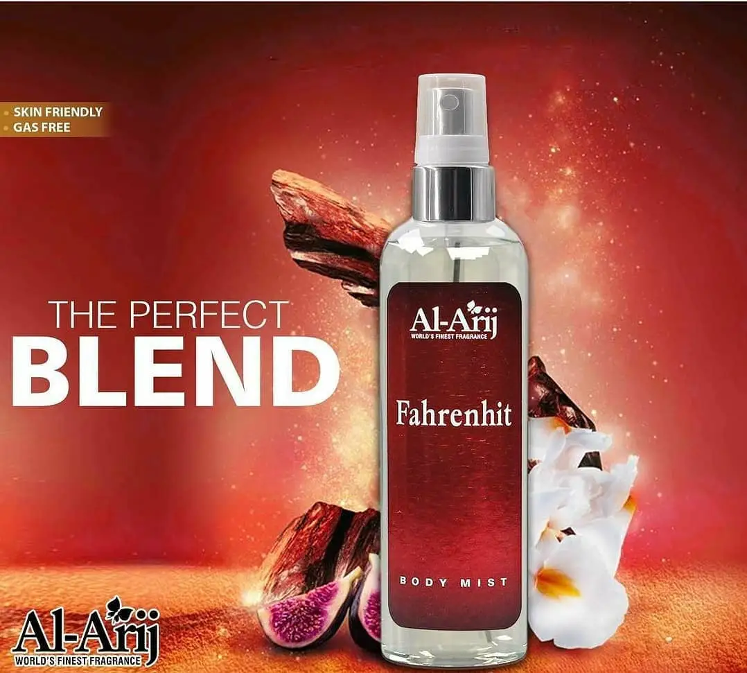 Al-Arij  Fehrenhit For women Body Mist (Original) 125ml