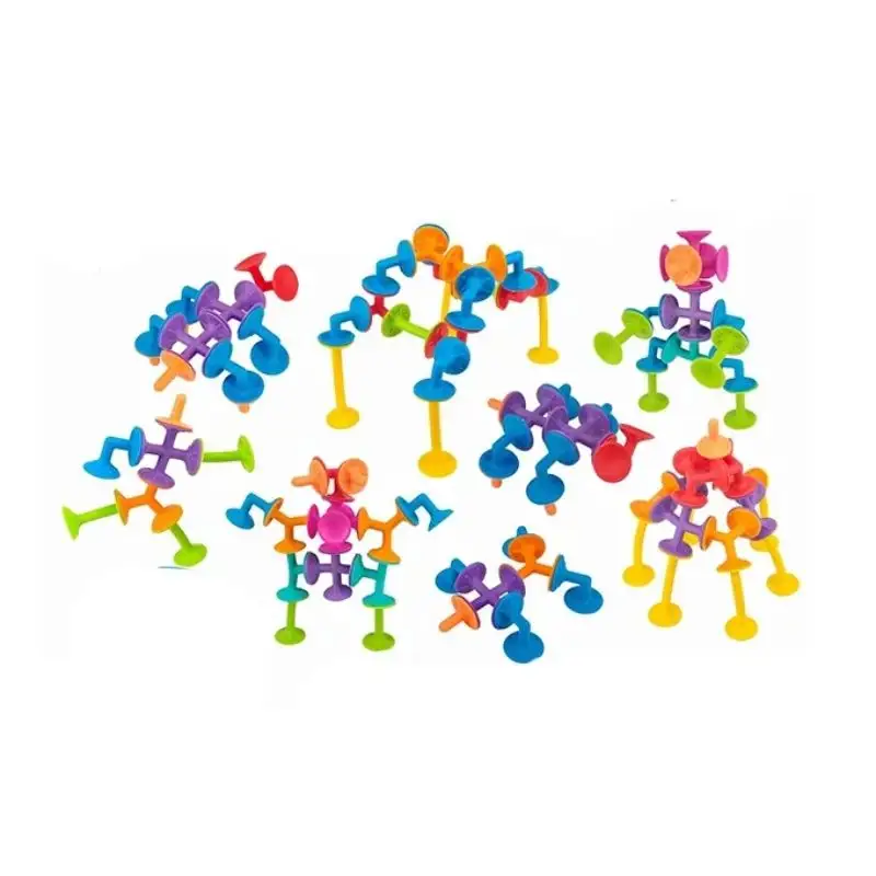 Stick On Air Vacuum Puzzle Toy for Kids Parent child interaction - 36 Pcs
