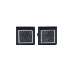 Cufflers Designer Square Cufflinks CU-4021 with Free Gift Box