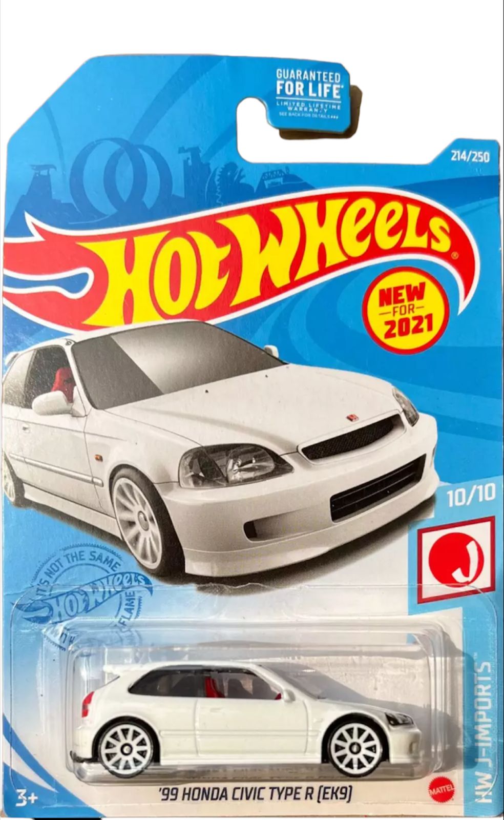 Hot Wheels 99 Honda Civic Type R EK9