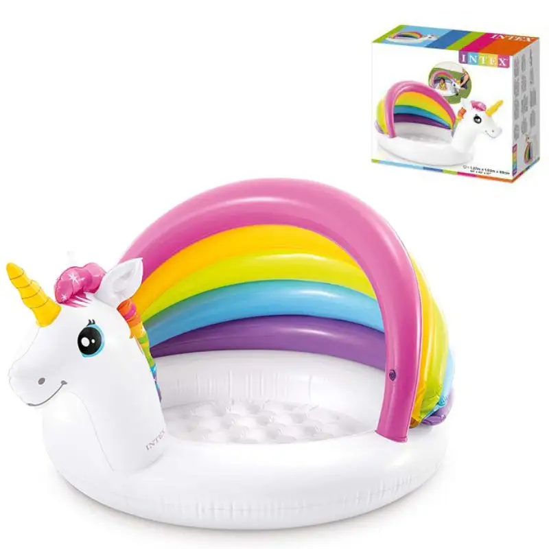 INTEX – Unicorn Baby pool – Inflatable – Play Center - 57113