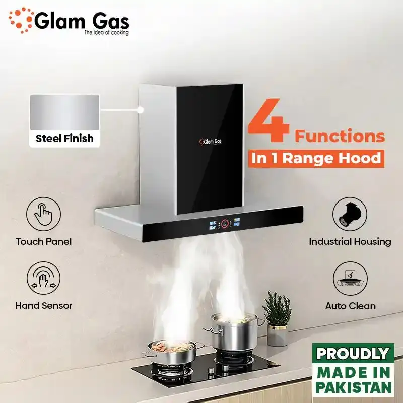 Glam Gas Thunder T-Shaped Range Hood (75, 90cm) With Official Warranty
