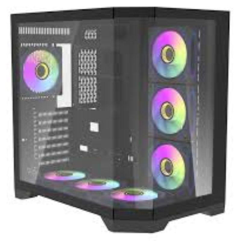 DarkFlash Ft418 Small Black Gaming Case