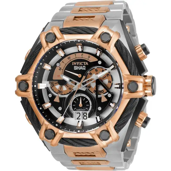 Invicta SHAQ Chronograph Quartz Silver Dial Men's Watch