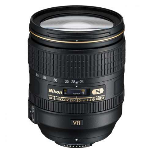 Nikon AF-S Nikkor 24-120mm f/4G ED VR Zoom Lens