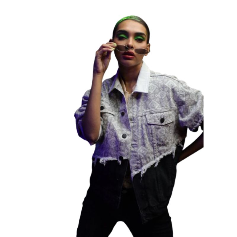 Movement DJ-03 Ajrak Jacket For Womens