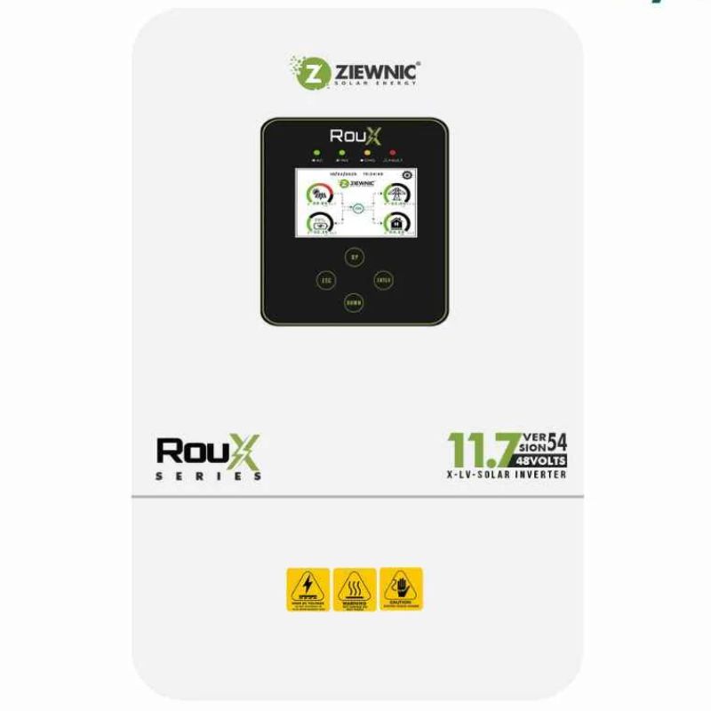 ZIEWNIC ROUX 11.7KW Solar Inverter IP54 Aluminium Casing And Repairable With Official  Warranty