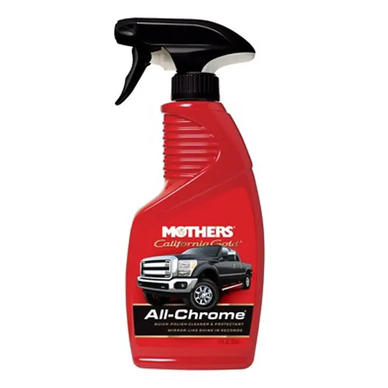 Mothers 05222 12OZ California Gold All Chrome Quick Polish Cleaner