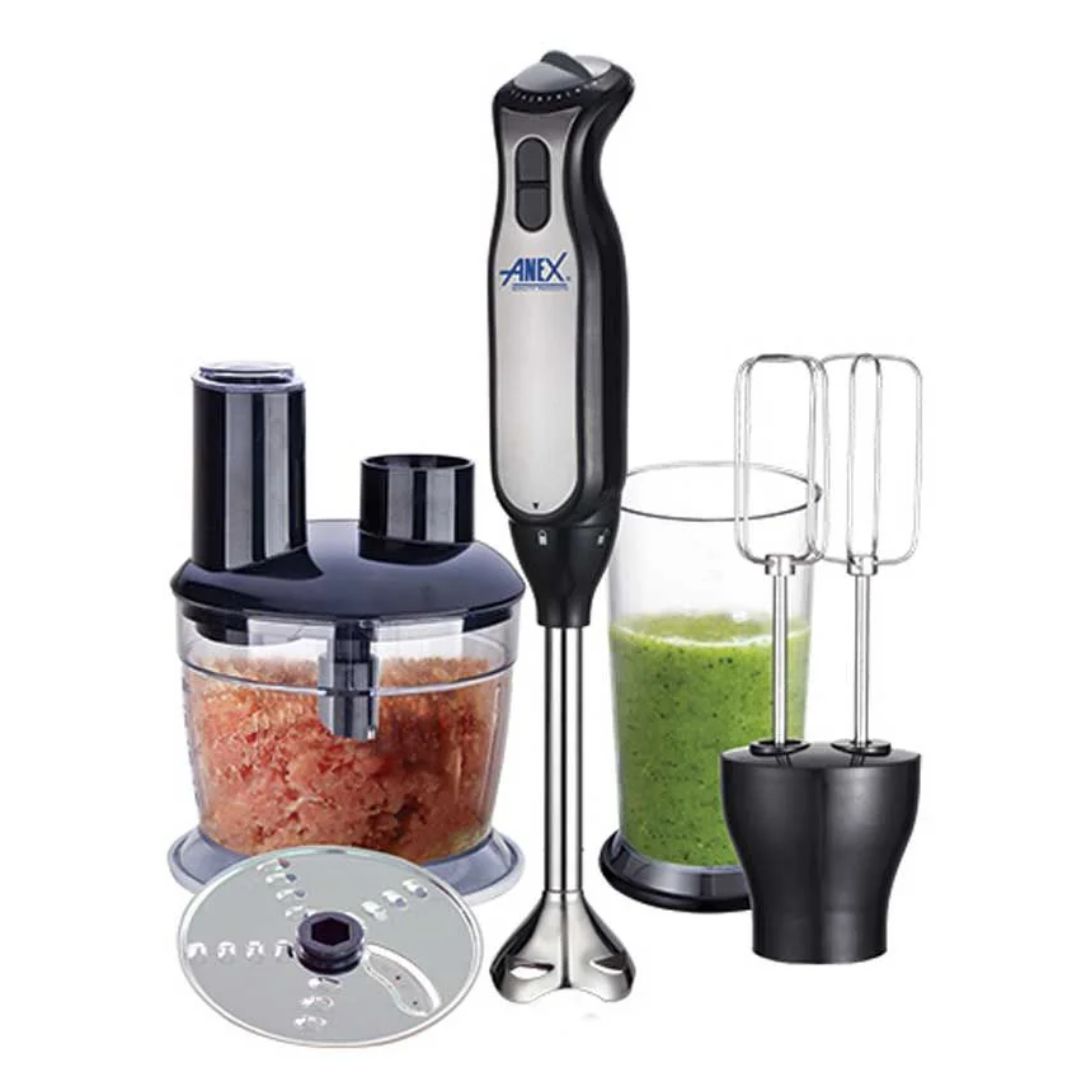 Anex AG-130 Hand Blender Beater Chopper With Official Warranty