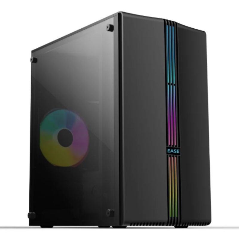 Ease EM123B Tempered Glass Gaming Case