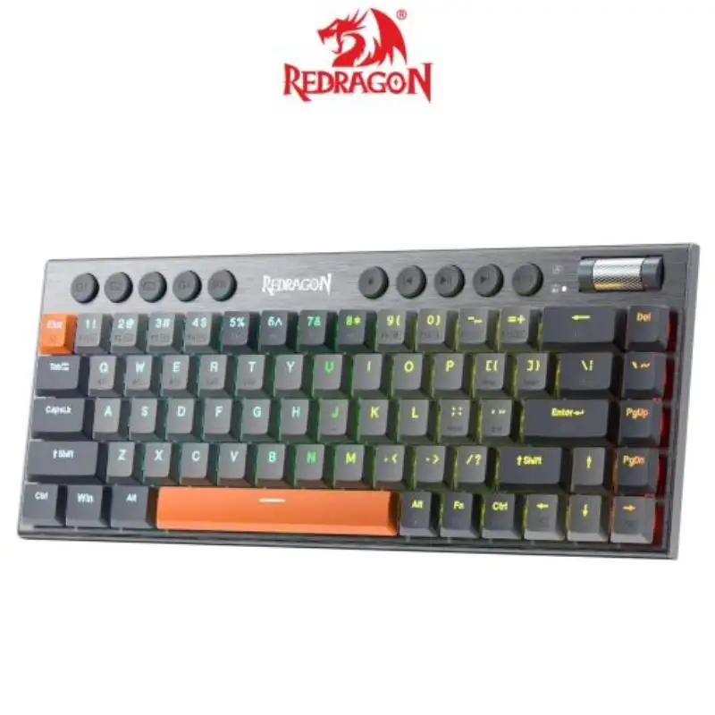 Redragon K609-GG-RGB PRO Horus Pro 65% Wireless Gaming Mechanical Keyboard