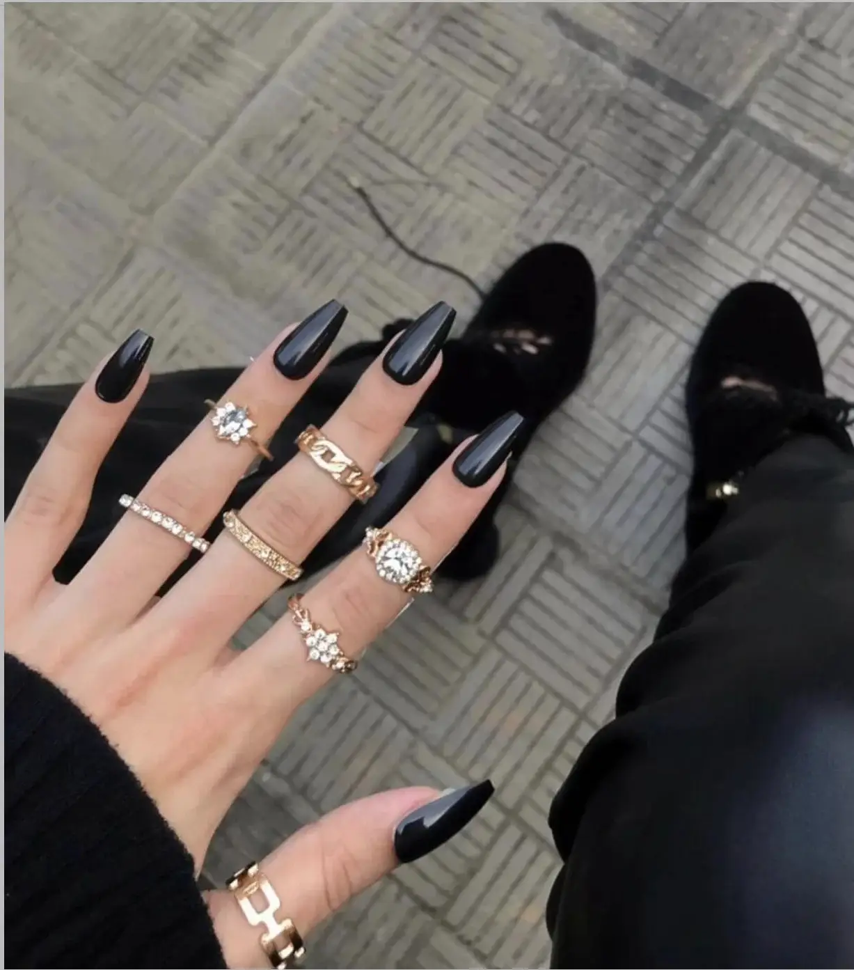 Black & gold