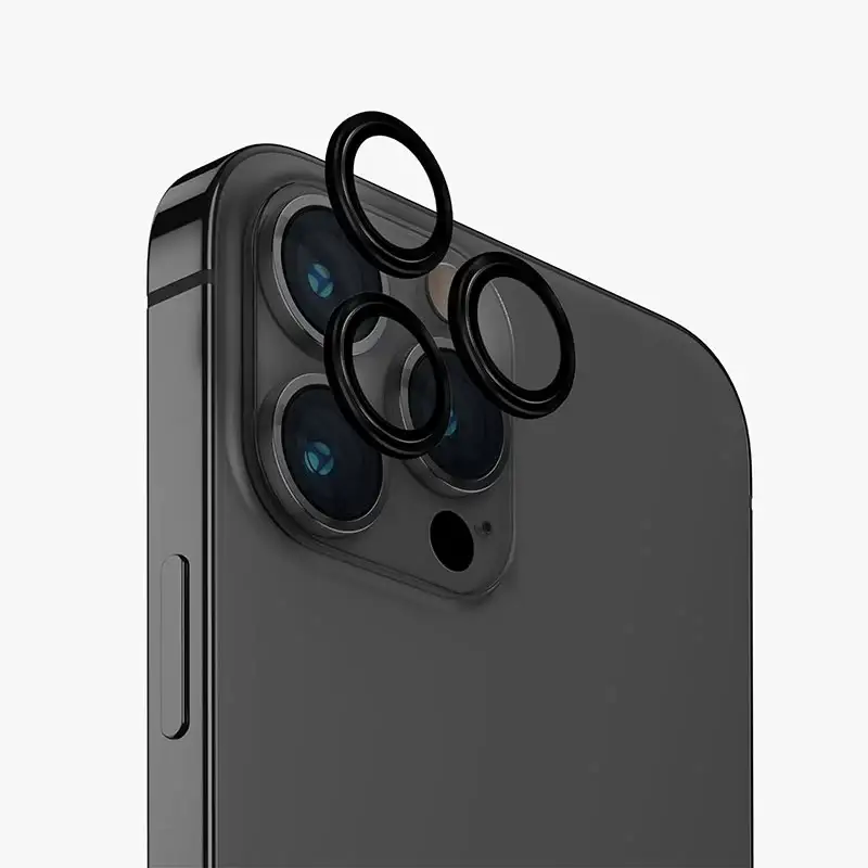 Uniq Optix Aluminium Camera Lens Protector for iPhone 15 Pro 6.1