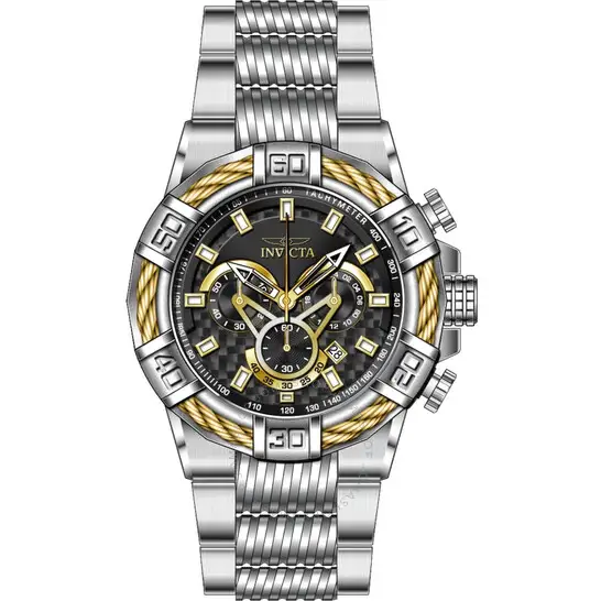 Invicta Bolt Chronograph Quartz Black Dial Men's Watch 38951