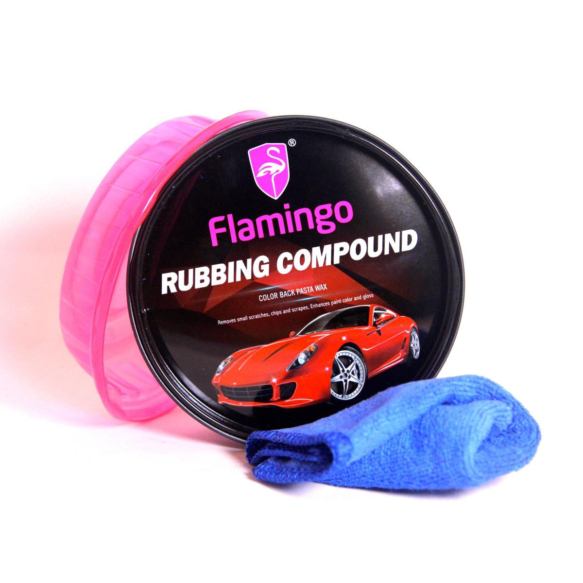 Flamingo Rubbing Compound Car Polish - 230 G