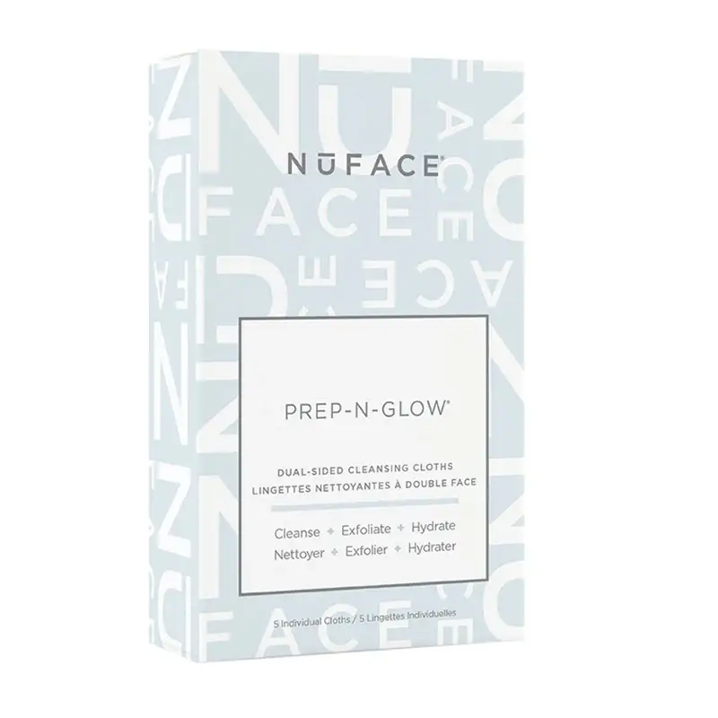 NuFace Prep-N-Glow Cleansing Cloth 5pk