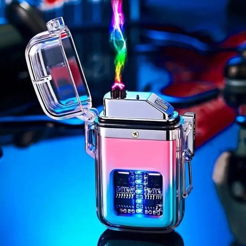 Electric Double Arc Waterproof Cigarette Lighter